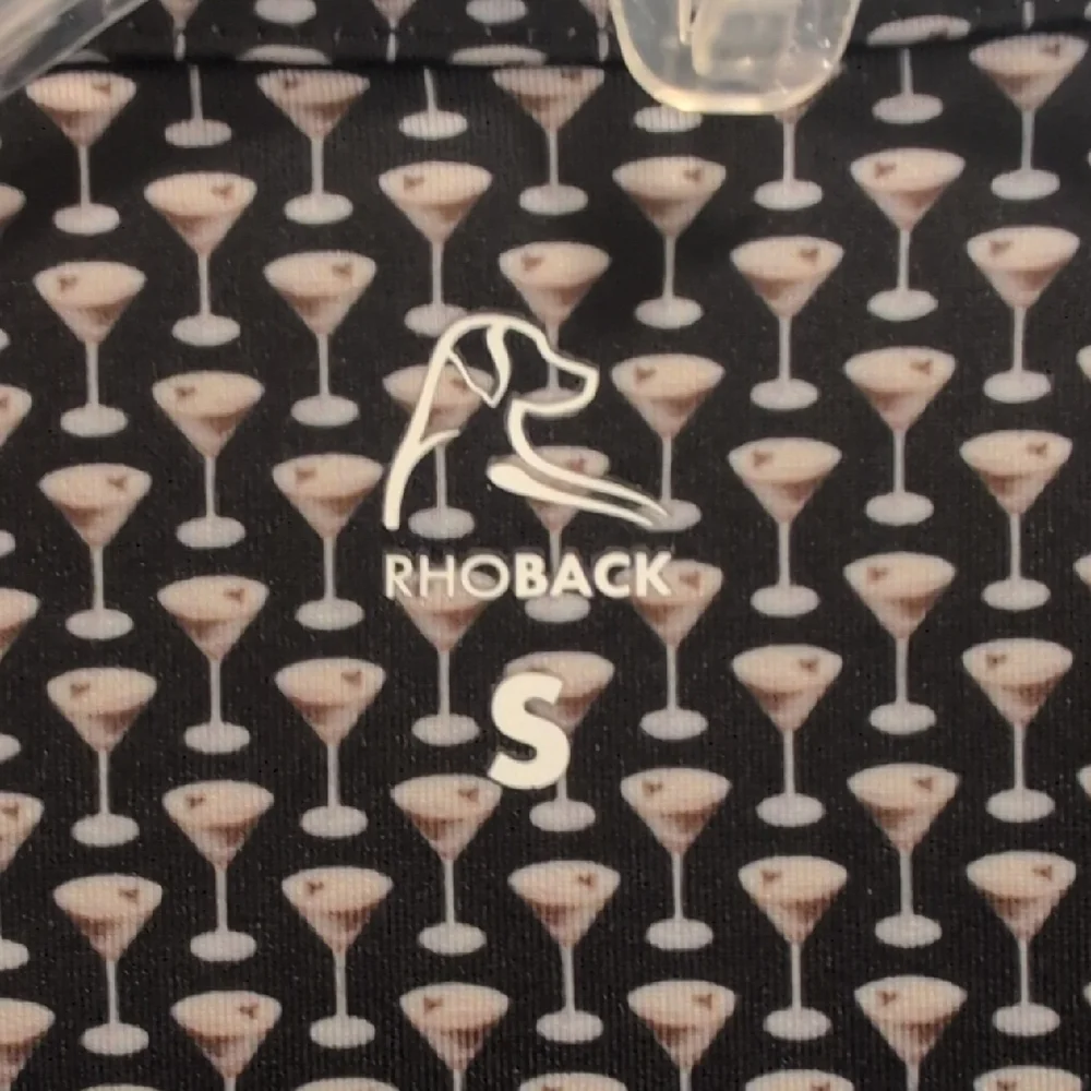 Rhoback Espresso Martini Micro-Pattern Polo - Picture 2 of 4